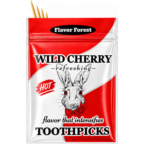 Wild Cherry Toothpicks 100ct – Flavor Forest