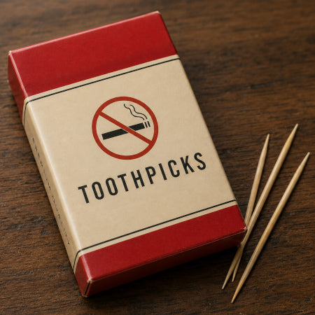 Flavored Toothpicks For Smoking Cessation