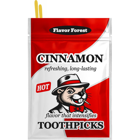 cinnamon toothpicks flat shape