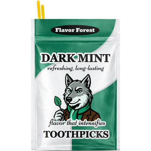 dark mint toothpicks 100ct