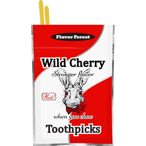 wild cherry toothpicks 100ct